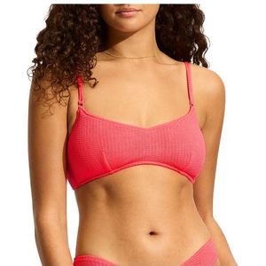 Seafolly Womens Sea Dive Bralette Bikinitop (Dames |meerkleurig)