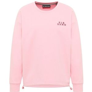 ELBSAND Womens Caris Sweatshirt Trui (Dames |roze)