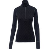 Thermowave - Merino Xtreme L/S 1/2 Zip Turtleneck - Merino-ondergoed - Blauw/Zwart