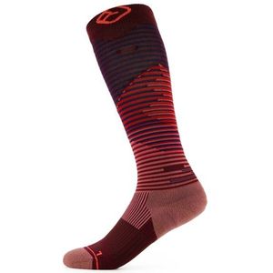 Ortovox - Womens All Mountain Long Socks - Merinosokken - Rood