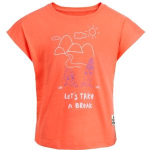 Jack Wolfskin Kids Take A Break T T-shirt (Kinderen |rood)