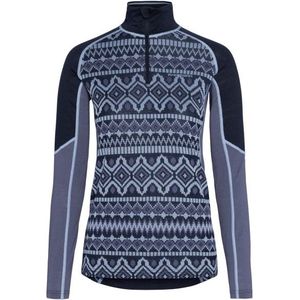 Kari Traa - Malia - Dames Ondershirt - Slim Fit - Lange Mouwen - 1/2 Rits