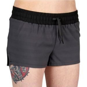 Ultimate Direction Womens Stratus Short Hardloopshort (Dames |grijs)
