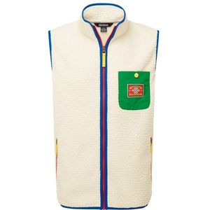 Sherpa Tarcho Vest Fleecebodywarmer (wit/beige)