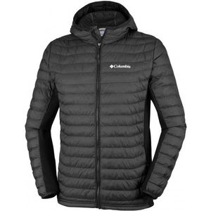 Columbia Powder Pass Hooded Jacket Synthetisch jack (Heren |grijs/zwart)