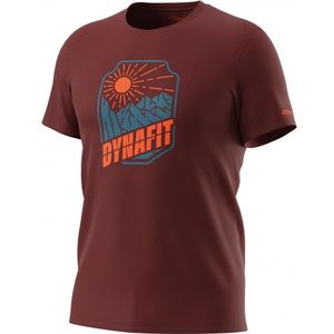 Dynafit Graphic Cotton S/S Tee T-shirt (Heren |rood)