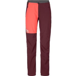 Ortovox Womens Berrino Pants Toerskibroek (Dames |rood)