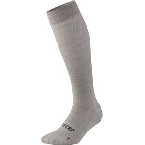 CEP - Flight Socks Tall - Hardloopsokken - Lichtgrijs