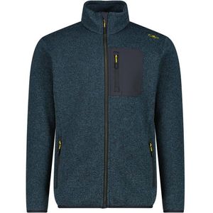 CMP Jacket Jacquard Knitted 35H1767 Fleecevest (Heren |blauw)