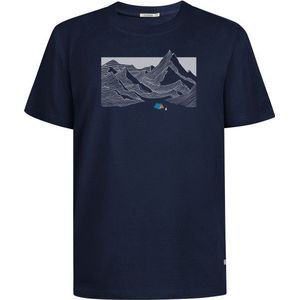 GreenBomb Nature Valley Fusion T-Shirt T-shirt (Heren |blauw)