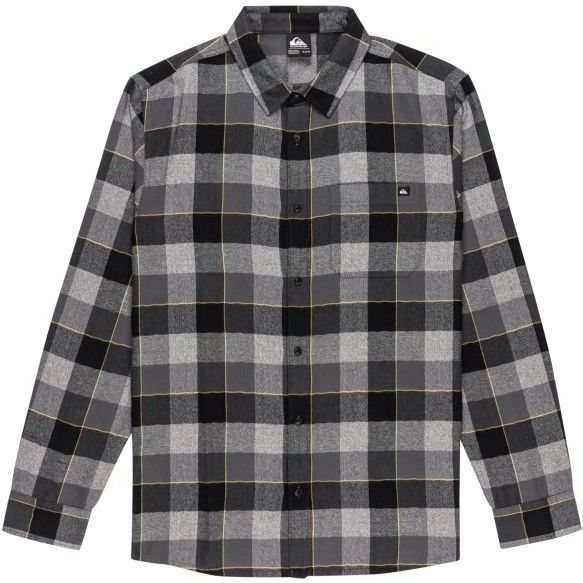 Quiksilver - Motherfly Plaid L/S Shirt - Overhemd - Grijs