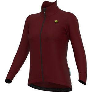 Alé Womens Klimatik K-IDRO L/S Jersey Fietsshirt (Dames |rood |waterdicht)