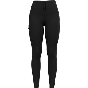 Odlo Womens Zeroweight Pro Windproof Warm Tights Langlaufbroek (Dames |zwart)