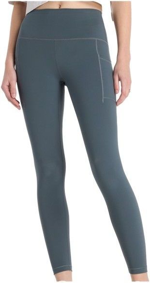 New Balance - Sleek Pocket High Rise Legging 25 - Hardlooplegging - Blauw