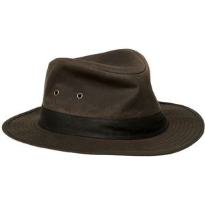 Chevalier Bush Waxed Cotton Hat Hoed (zwart)