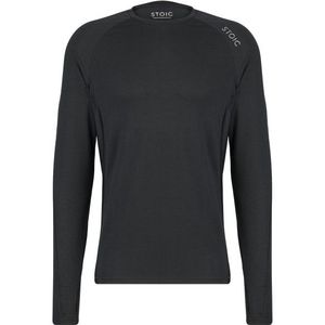 Stoic HelsingborgSt Performance L/S Sportshirt (Heren |zwart)