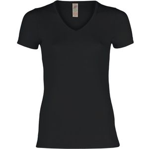 Engel Damen-Shirt Kurzarm T-shirt (Dames |zwart)