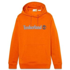 Timberland Linear Logo Hoodie Hoodie (Heren |oranje)