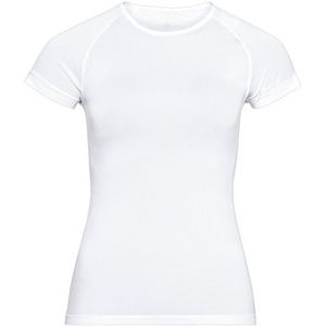 Odlo Womens Baselayer S/S Performance X-Light Eco Synthetisch ondergoed (Dames |wit)