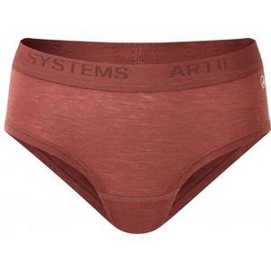 ARTILECT Womens Boulder 125 Hot Pant Merino-ondergoed (Dames |rood)