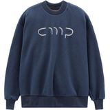CMP - Sweater with Logo - Trui - Blauw - Capuchon