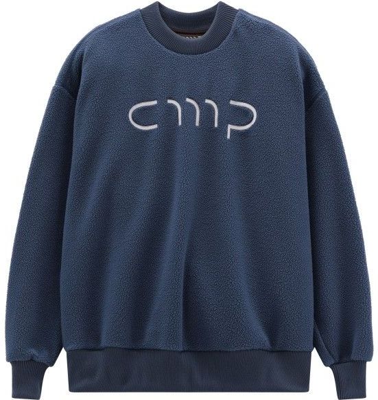 CMP - Sweater with Logo - Trui - Blauw - Capuchon