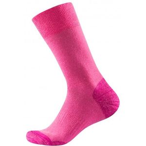 Devold Multi Heavy Woman Sock Multifunctionele sokken (Dames |roze)