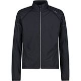 CMP - Fietsjack - Zwart - Met Afneembare Mouwen - Winddicht