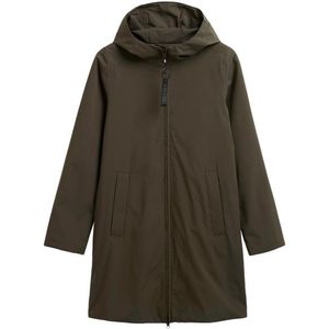 Elvine Womens Jonie Lange jas (Dames |bruin)