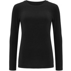 We Norwegians Womens Sno Crewneck Merinolongsleeve (Dames |zwart)