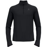 Odlo - Zeroweight Warm 2.0 - Heren Hardlooptrui - Zwart - Halve Rits