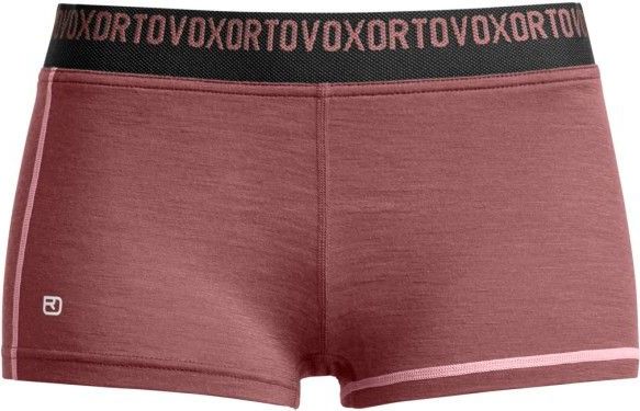 Ortovox Womens 185 RockNWool Hot Pants Merino-ondergoed (Dames |bruin)