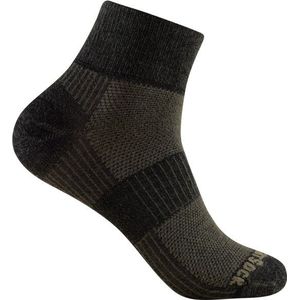 Wrightsock Coolmesh II Merino Quarter Multifunctionele sokken (zwart)