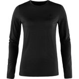 Fjällräven - Abisko Wool L/S - Merinolongsleeve - Zwart