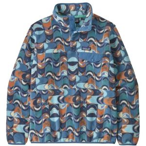 Patagonia Womens Lightweight Synchilla Snap-T Fleece Pullover Fleecetrui (Dames |blauw)