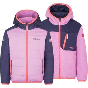 Trollkids Kids Sandvika Turnover Jacket Fleecevest (Kinderen |roze)