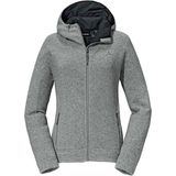 Schöffel Womens Fleece Hoody Lakefield Fleecevest (Dames |grijs)