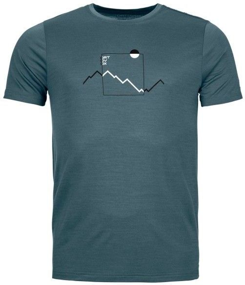 Ortovox - 150 Cool Peak Focus - T-shirt - Grijs - Merinoshirt