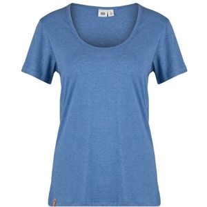 tentree Womens Hemp Scoop Neck T-Shirt T-shirt (Dames |blauw)