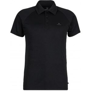 Heber Peak EvergreenHe Polo Shirt Poloshirt (Heren |zwart)