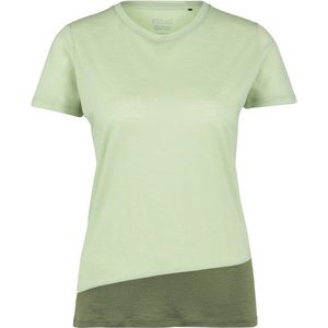 Stoic Womens Merino155 LaholmSt Colorblock T-Shirt Merinoshirt (Dames |groen)