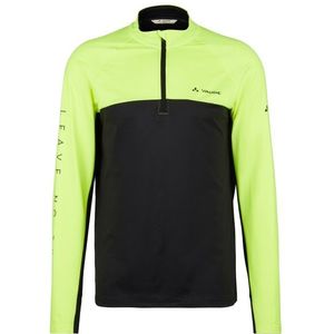 Vaude - Virt Qzip L/S Shirt II - Longsleeve - Zwart/Groen