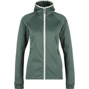 Stoic Womens AlsterbroSt Stretch Fleece Hoody Fleecevest (Dames |olijfgroen)