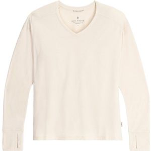 Royal Robbins Womens Madera V Neck Longsleeve (Dames |wit)