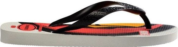 Havaianas Top Marvel Logomania (Mini Me) Flip-Flop, Wit, 9 UK Kind, Wit, 9 UK Child