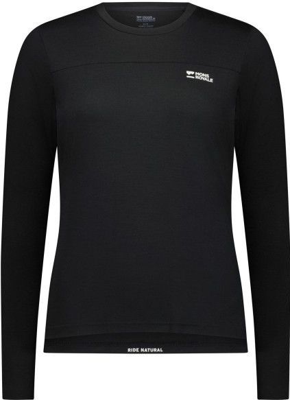 Mons Royale - Diversion Merino Bike Jersey L/S - Fietsshirt - Zwart