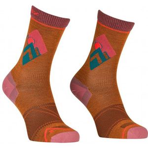 Ortovox Womens Alpine Light Comp Mid Socks Merinosokken (Dames |bruin)