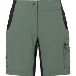 Vaude - Qimsa Shorty - Fietsbroek - Olijfgroen - 100% Polyamide
