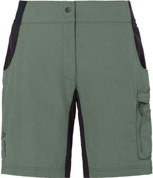 Vaude - Qimsa Shorty - Fietsbroek - Olijfgroen - 100% Polyamide