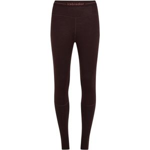 Icebreaker Womens Zoneknit 260 Leggings Merino-ondergoed (Dames |bruin/zwart)